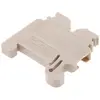 Bloc de jonction rail DIN Weidmuller WDU, 1.5mm², A visser, Beige fonc...