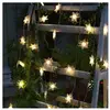 OEM Guirlande Lumineuse 3M LED avec 30 LED Flocon de neige pour Noël Soirée Mariage Maison Jardin, Blanc Chaud [Batterie alimenté]
