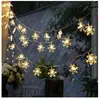 OEM Guirlande Lumineuse 6M LED avec 40 LED Flocon de neige pour Noël Soirée Maison Jardin, Blanc Chaud [USB alimenté]