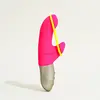 Fun Factory Amorino Vibrador Pink Yellow Fluorescent 1ut