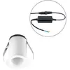 EVN Noblendo LED plafonnier encastré blanc Ø 3,5 cm