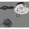 EVN PC65 luminaire extérieur rond, 3000K aluminium
