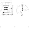 EVN Panthera spot extérieur LED IP65 30W 3000K