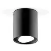 EVN Kardanus plafonnier LED, Ø 9 cm, noir