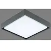 Plafonnier d'extérieur LED EVN Tectum, 24x24 cm, anthracite, 110