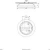 Plafonnier LED EVN Catino, CCT, 25 cm