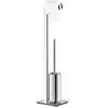 Zack LINEA Porte-brosse WC avec brosse, 40027,