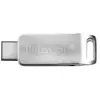 Clé USB-C et USB-A Intenso cMobile Line 128 Go - Argent - USB 3.2