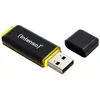 Clé USB INTENSO 3537490 - 64 Go - USB 3.1 - Casquette - Noir, Jaune