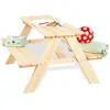 Table bébé - PINOLINO - Picnic - Plastique - Résine - Extérieur