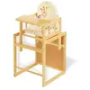 Pinolino - Chaise haute combi 'Lene', laqué clair - clair