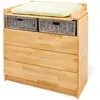 Pinolino Commode à langer Natura bois, large naturel