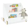 Pinolino Bibliothèque enfant roulettes Lasse bois