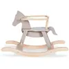 Cheval à bascule Pinolino avec anneau, gris