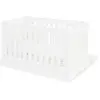 Pinolino Lit à barreaux Emilia bois blanc 70x140 cm