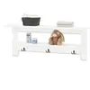 Etagere Murale Porte Manteau Pinolino Emilia L 100 x P 18 x H 40