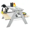 Pinolino Table et bancs de pique-nique d'enfants Nicki für 4 Bois Gris