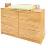 Pinolino Commode à langer Natura bois, extra large naturel