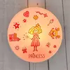 Niermann Standby Applique Princess avec interrupteur et prise