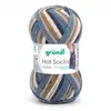 Laine à chaussettes à tricoter HOT SOCKS COLOR - Grundl - certifiée Oe...