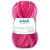 Fil de Coton à tricoter COTTON QUICK PRINT - PPSC - Gründl 235 Rose - ...