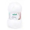 Fil layette à tricoter BABY UNI - Grundl - certifiée Oeko-Tex 01 Blanc...