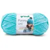 Fil à tricoter effet velour FUNNY - Grundl - 100 Gr - Oeko-Tex 24 Bleu...
