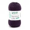Fil à tricoter durable SECOND LIFE - 100GR - Grundl - Certifié Oeko-Te...
