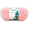 Fil à tricoter effet velour FUNNY - Grundl - 100 Gr - Oeko-Tex 28 Rose...