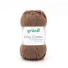 Non communiqué Pelote de Coton à tricoter KING COTTON - Grundl(...) - 39 Marron