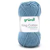 Non communiqué Pelote de Coton à tricoter KING COTTON - Grundl(...) - 37 Bleu