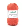Non communiqué Pelote de Coton à tricoter KING COTTON - Grundl(...) - 33 Orange