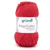 Non communiqué Pelote de Coton à tricoter KING COTTON - Grundl(...) - 34 Rouge