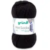 Laine à chaussettes à tricoter HOT SOCKS UNI - Grundl - certifiée Oeko...