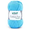 Fil à tricoter COTTON FUN - Gründl - certifié Oeko-Tex 09 Bleu - 09 Bl...