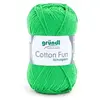 Fil à tricoter COTTON FUN - Gründl - certifié Oeko-Tex 12 Vert - 12 Ve...
