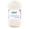 Fil à tricoter COTTON FUN - Gründl - certifié Oeko-Tex 02 Ecru - 02 Ec...