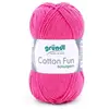 Fil à tricoter COTTON FUN - Gründl - certifié Oeko-Tex 20 Rose - 20 Ro...