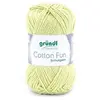 Fil à tricoter COTTON FUN - Gründl - certifié Oeko-Tex 23 Vert - 23 Ve...