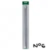 Aiguilles à tricoter en aluminium 36 cm N° 5 à 9 - Gründl(...) - 6 Gris