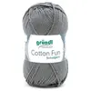 Fil à tricoter COTTON FUN - Gründl - certifié Oeko-Tex 25 Gris - 25 Gr...