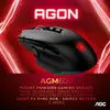 AOC Souris AGM600 Filaire Ergo 10 Boutons Droitier RGB Gaming