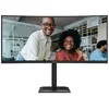 AOC E4 CU34E4CV 34" LCD UltraWide Quad HD 4 ms Noir CU34E4CV