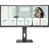 AOC CU34P3CV écran plat de PC 86,4 cm (34") 3440 x 1440 pixels UltraWide Quad HD LED Noir