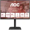 Moniteur Led Aoc X24e4u 24 Pouces Wuxga Noir Réglable En Hauteur Aoc
