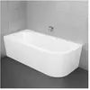 Bette Starlet Silhouette Baignoire d’angle, avec tablier, 6660-000CERVK,PLUS+B601-