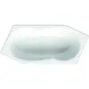 Bette Metric Baignoire hexagonale, 6841-000PLUS,