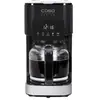 Caso Cafetière 1846 Arrêt Automatique 1.5L 900W Verre Acier Inoxydable Noir