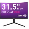 TERRA 3285W 31.5" LCD Wide Quad HD 1 ms Noir 3030245
