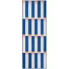 Benuta Tapis de couloir bleu 70x200